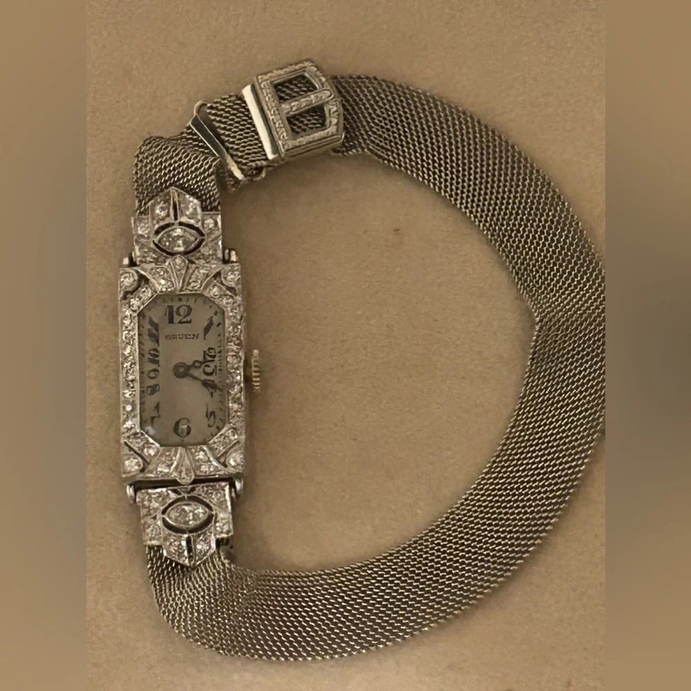 Antique Art Deco Gruen Watch